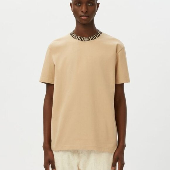 Ambush Monogram RIB Collar T-shirt Size Medium Peach Quartz - Picture 3 of 4